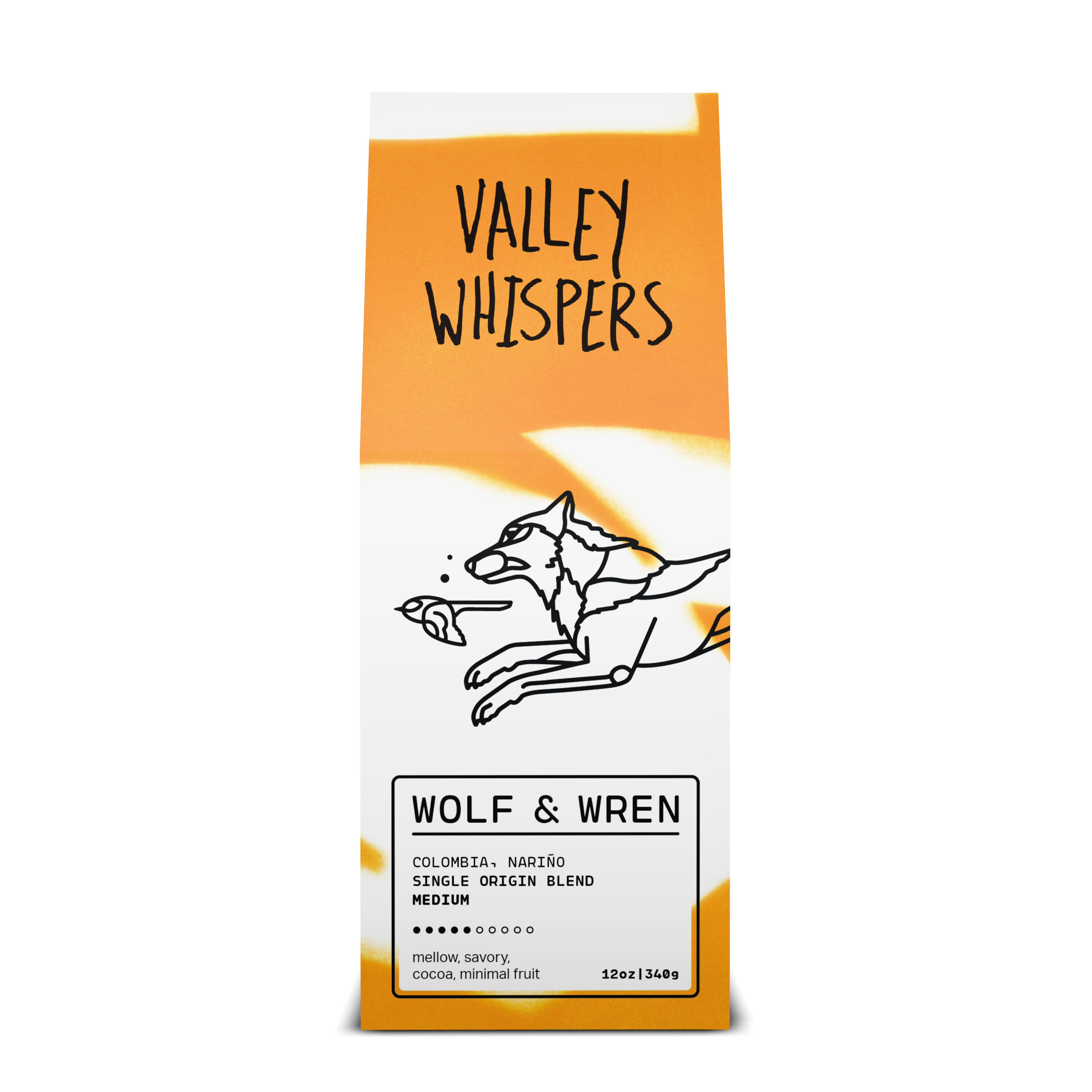 VALLEY WHISPERS - MEDIUM ROAST – Wolf & Wren