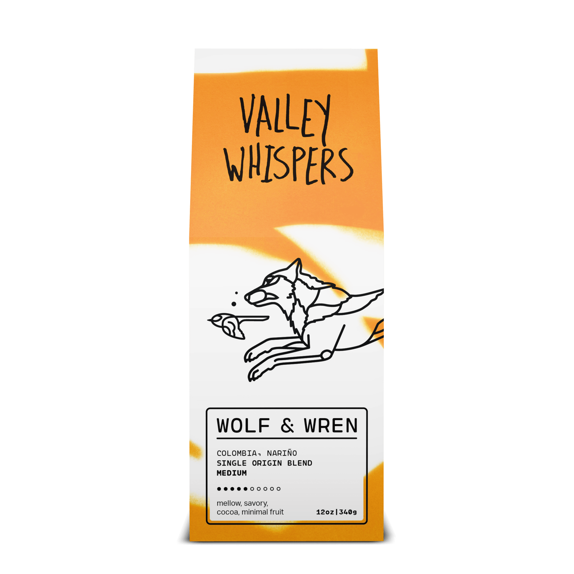 VALLEY WHISPERS - MEDIUM ROAST – Wolf & Wren
